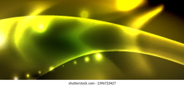 Fondo abstracto de luz brillante brillante, plantilla vectorial