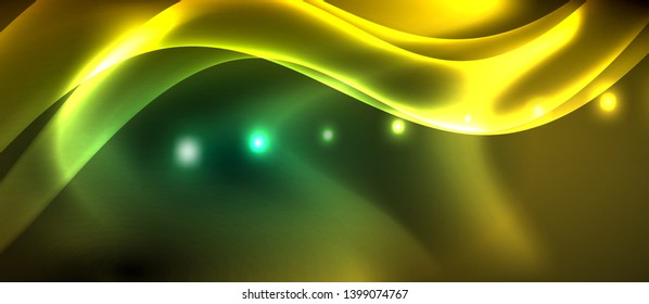 Fondo abstracto de luz brillante brillante, plantilla vectorial