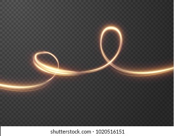 Glowing shiny spiral lines effect vector background. EPS10. Abstract light speed motion effect. Shiny wavy trail. Light painting. Light trail. Vector eps10.