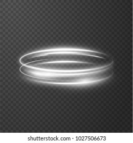 Glowing shiny spiral lines effect vector background. EPS10. Abstract light speed motion effect. Shiny wavy trail. Light painting. Light trail. Vector eps10.