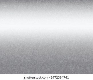 Glowing silver white grainy gradient vector background