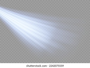 Glowing spiral lines effect. Curved line light. Glittering wavy trail. Swirling glow neon trails. Rotating shining waves of speed. Sparkling swirl with flare sparkles. Dynamic blue motion wave, vector