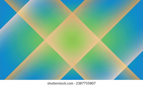  Glowing square geometric shapes abstract background with lines decoration. Modern graphic design element future style 