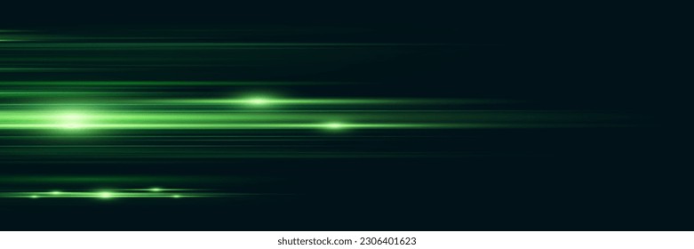 Glowing stripes. Beautiful flashes of light on a dark background. Glowing abstract sparkling background with light effect. Stockvektorkép