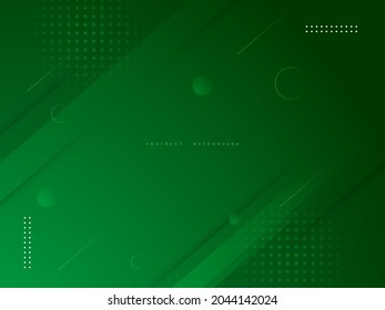 glowing stripes green gradient background