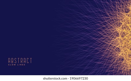 glowing sun style lines abstract background