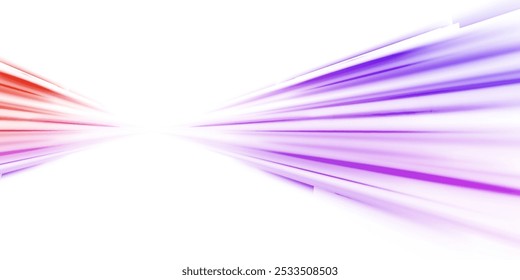 Efecto bokeh de remolino brillante. Vector. Chispas brillantes de color de la onda espiral. La línea de velocidad brillante curva se arremolina. Sendero ondulado brillante. Círculo de neón dinámico giratorio. Remolino dorado mágico con reflejos.