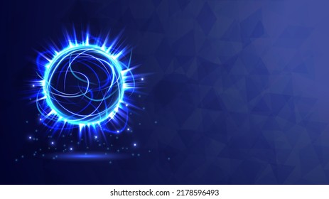 Glowing swirl light effect. Futuristic flame swirl universe trail effect. Magic ring in game fantasy. Power energy of circular element. Luminous sci-fi. Shining neon lights cosmic. LED eclipe color