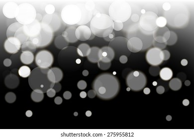 Glowing techno abstract background. Black and white Stock vector Illustration header title website. Wide banner footer site background wallpaper image backdrop corporate business style glare blur