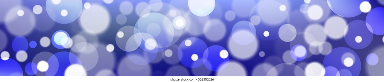 Glowing techno abstract background. Stock vector Illustration header title website. Wide banner footer site blue sapphirine background bubble image picture backdrop corporate business style glare blur