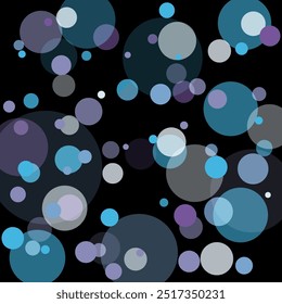 Glühender Techno abstrakter bunter Hintergrund. Stock Vektor Illustration Banner Website unscharf leuchten, Bokhe, Konfetti glamouröse Bild Hintergrund.