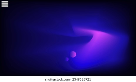 Glowing twilight pink 3d light effect over dark blue copy space background