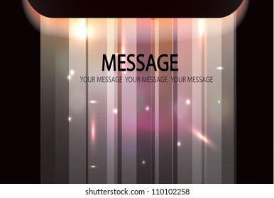 Glowing vector background