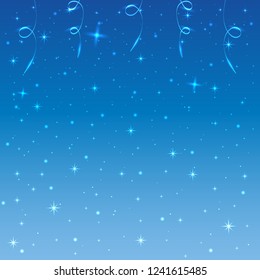 Glowing  vector illustration, festive background, neon heart for your design.