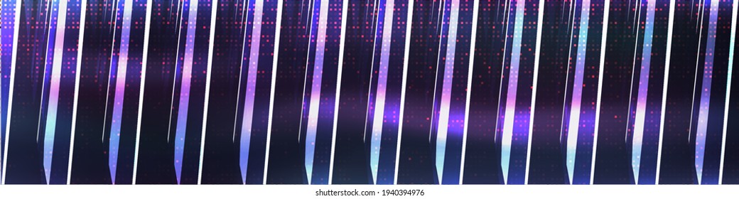 glowing vertical border vector background