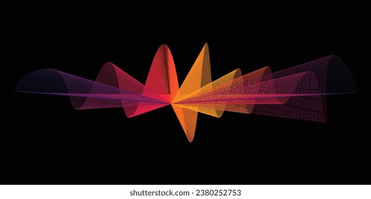 glowing vibrant wavy fluid background banner adobe illustrator