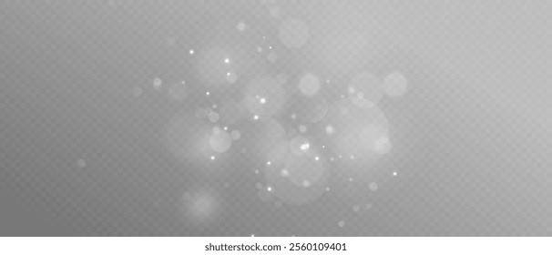 Glowing white bokeh, light effect, sparkling golden dust abstract gold luxury background. Yellow, red and orange bokeh. Abstract blurred background. Abstract Christmas background. Vector illustration