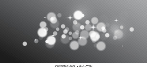 Glowing white bokeh, light effect, sparkling golden dust abstract gold luxury background. Yellow, red and orange bokeh. Abstract blurred background. Abstract Christmas background. Vector illustration