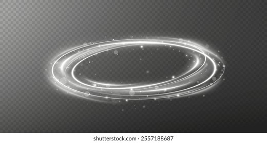 	
Glowing white spiral. Speed ​​abstract lines effect. Rotating shiny rings. Glowing circular lines. Glowing ring trail. Vector.	