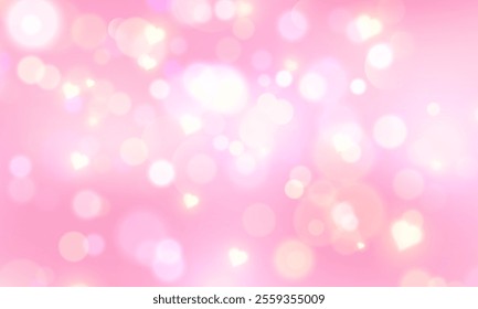 Glowing yellow bokeh, light effect, sparkling golden dust abstract gold luxury background. Yellow, red and orange bokeh. Abstract blurred background. Abstract Christmas background. Vector illustration