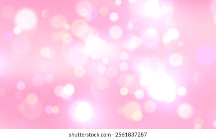 Glowing yellow bokeh, light effect, sparkling golden dust abstract gold luxury background. Yellow, red and orange bokeh. Abstract blurred background. Abstract Christmas background. Vector illustration