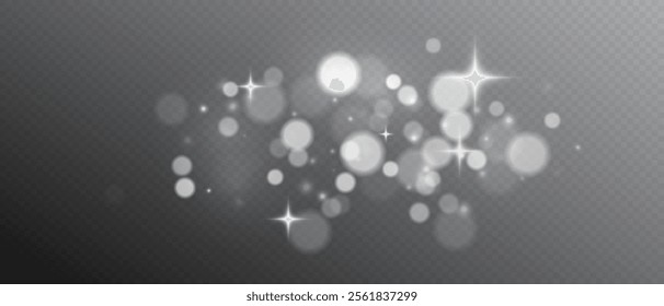 Glowing yellow bokeh, light effect, sparkling golden dust abstract gold luxury background. Yellow, red and orange bokeh. Abstract blurred background. Abstract Christmas background. Vector illustration