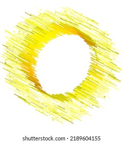 Glowing yellow halo circles for post embellishments or raksha bandhan celebrations also karwa cauth 