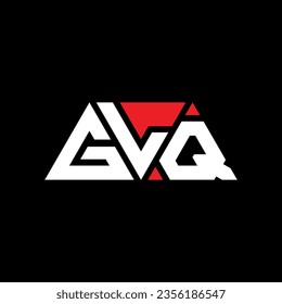 Diseño del logotipo de la letra triangular GLQ con forma triangular. Monograma de diseño del logotipo del triángulo GLQ. Plantilla de logotipo del vector del triángulo GLQ con color rojo. Logotipo triangular GLQ Diseño sencillo, elegante y lujoso.