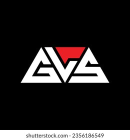 GLS triangle letter logo design with triangle shape. GLS triangle logo design monogram. GLS triangle vector logo template with red color. GLS triangular logo Simple, Elegant, and Luxurious design.