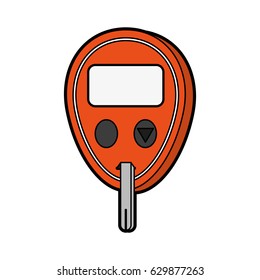 glucometer healthcare icon image 