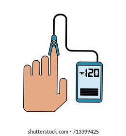 glucometer healthcare icon image 