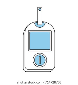 glucometer healthcare icon image