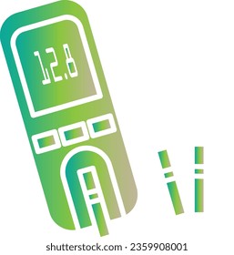 glucometer icon, oximeter vector, medical equipment, hospital