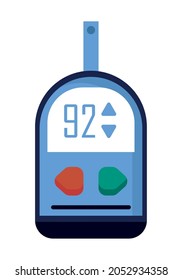 glucometer medical device technology icon