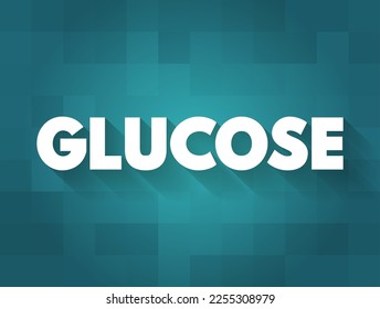Glucose ist der Hauptzucker in Ihrem Blut, Textkonzept für Präsentationen und Berichte