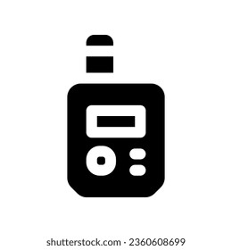 Glucose-Meter-Symbol Vektorsymbol für Ihre Website, Ihr Handy, Ihre Präsentation und Ihr Logo-Design.