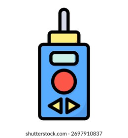 Glucose Meter Icon Element For Design