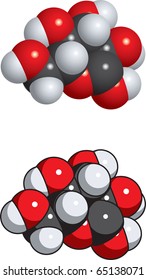 Glucose Molecule, Also Known As Dextrose.