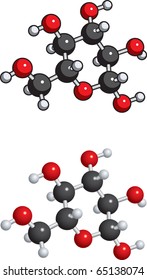 Glucose Molecule, Also Known As Dextrose.