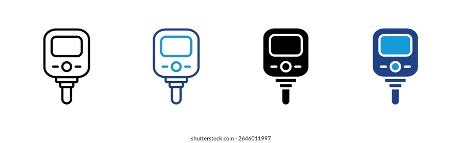 Glucose Prick Icon Element für Design