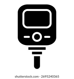 Glucose Prick Icon Element für Design