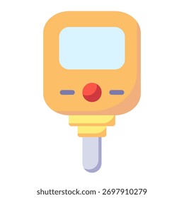 Glucose Prick Icon Element für Design