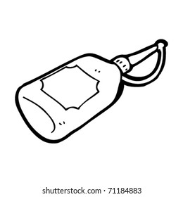 dibujos animados de botellas de pegamento