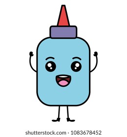 glue bottle isolated icon