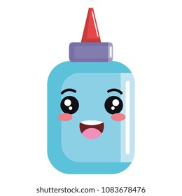 glue bottle isolated icon