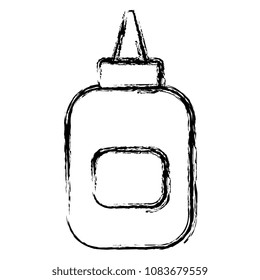 glue bottle isolated icon