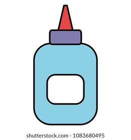 glue bottle isolated icon