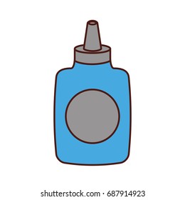 glue bottle isolated icon