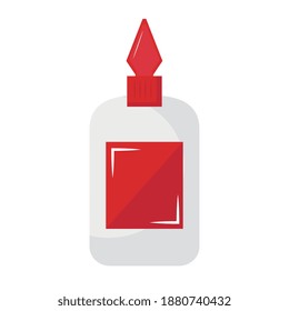 glue bottle isolated style icon vector illustration design