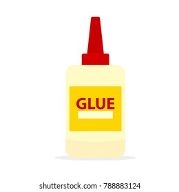 Glue Bottle Clipart Image Isolated On Stock Illustration 1402335095 ...